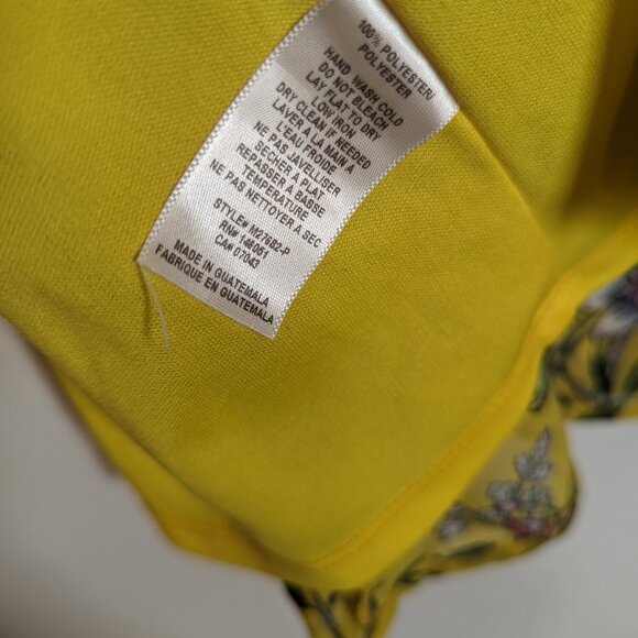 Faith & Joy, Floral Blouse M - Picture 5 of 5